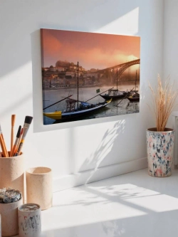 Картина на стену 40 X 50 Лодки