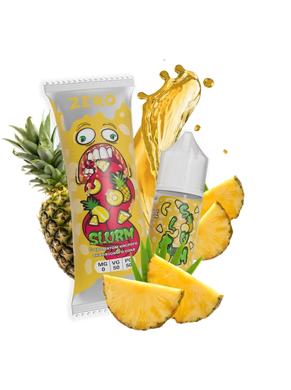 Жидкость (М) Slurm Zero (27 мл, 0 мг) Pineapple Fresh