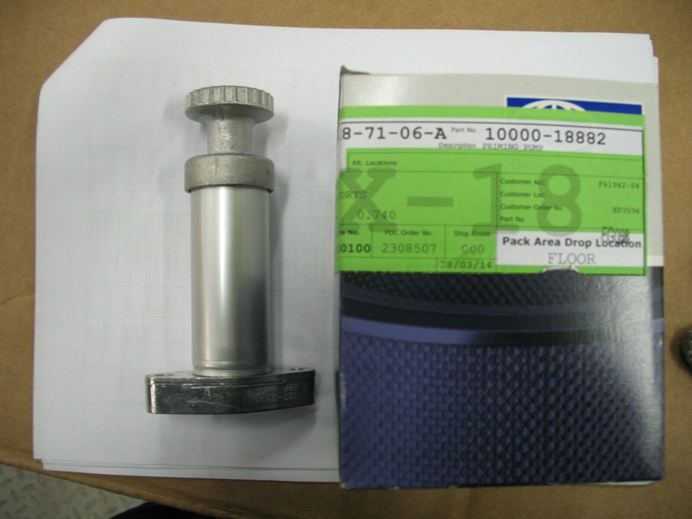 Топливоподкачивающий насос / PRIMING PUMP АРТ: 10000-18882