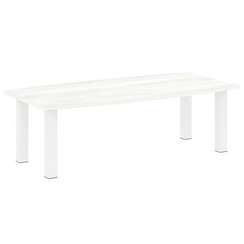 Yalta Стол переговорный LT.SP-2 Снежная Патина/Металл Белый 2400*1200*750