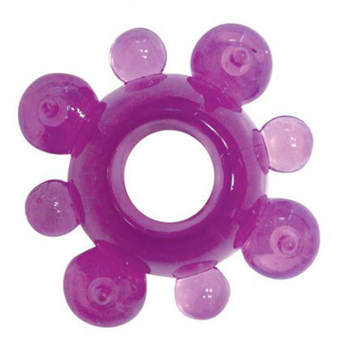 Фиолетовое эрекционное кольцо Bior Toys Sexy Friend SF-70121