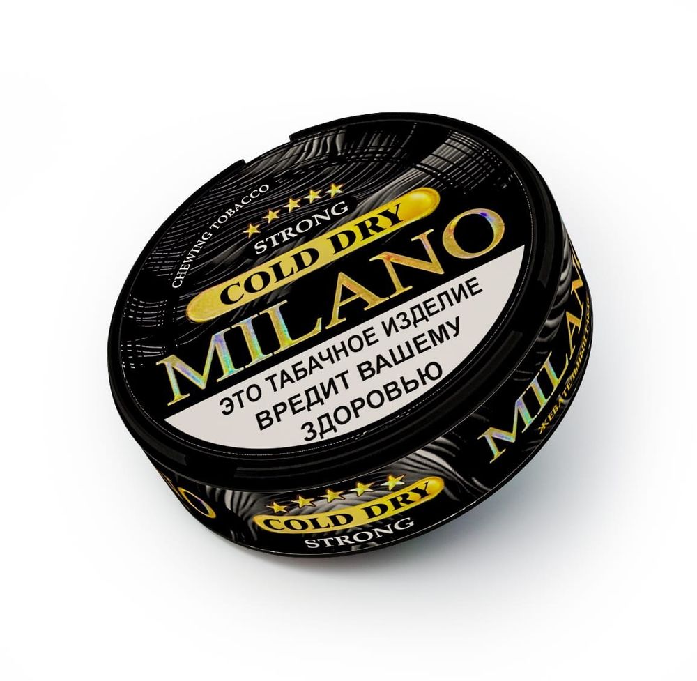 Жевательный табак Milano Strong Cold Dry - Ментоловая мята