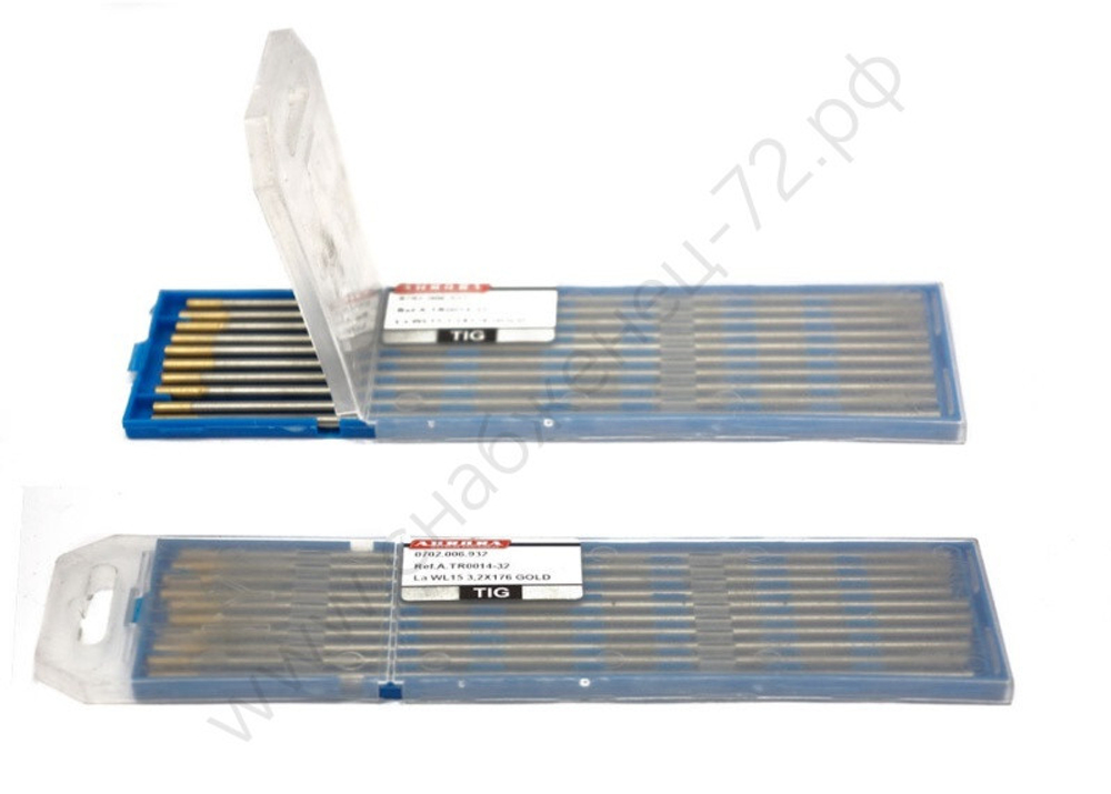 Вольфрамовый электрод WL-15 d.4.0x175mm GOLD