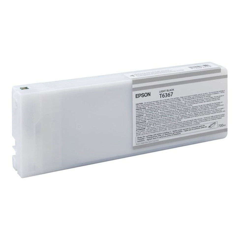 Картридж EPSON C13T636700 (T6367) для Stylus Pro 7890/7900/9890/9900 серый 700мл.