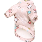 Кофта - толстовка для мелких пород собак «BRO Style», принт птички, р L