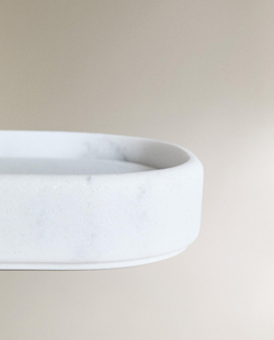 Zara Home мыльница, мрамор, серый