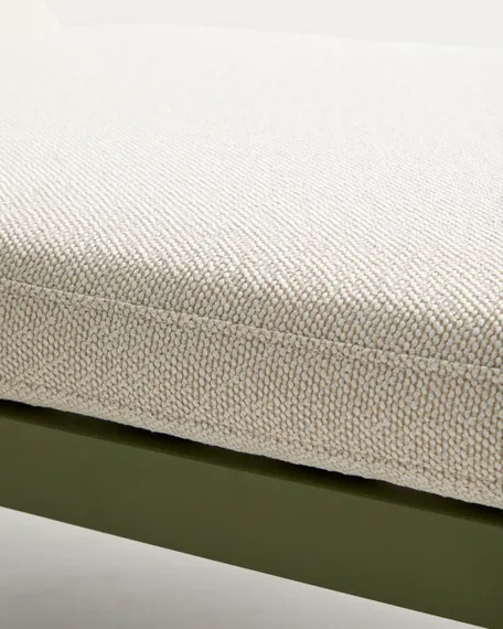 Шезлонг Kionia из зеленого алюминия