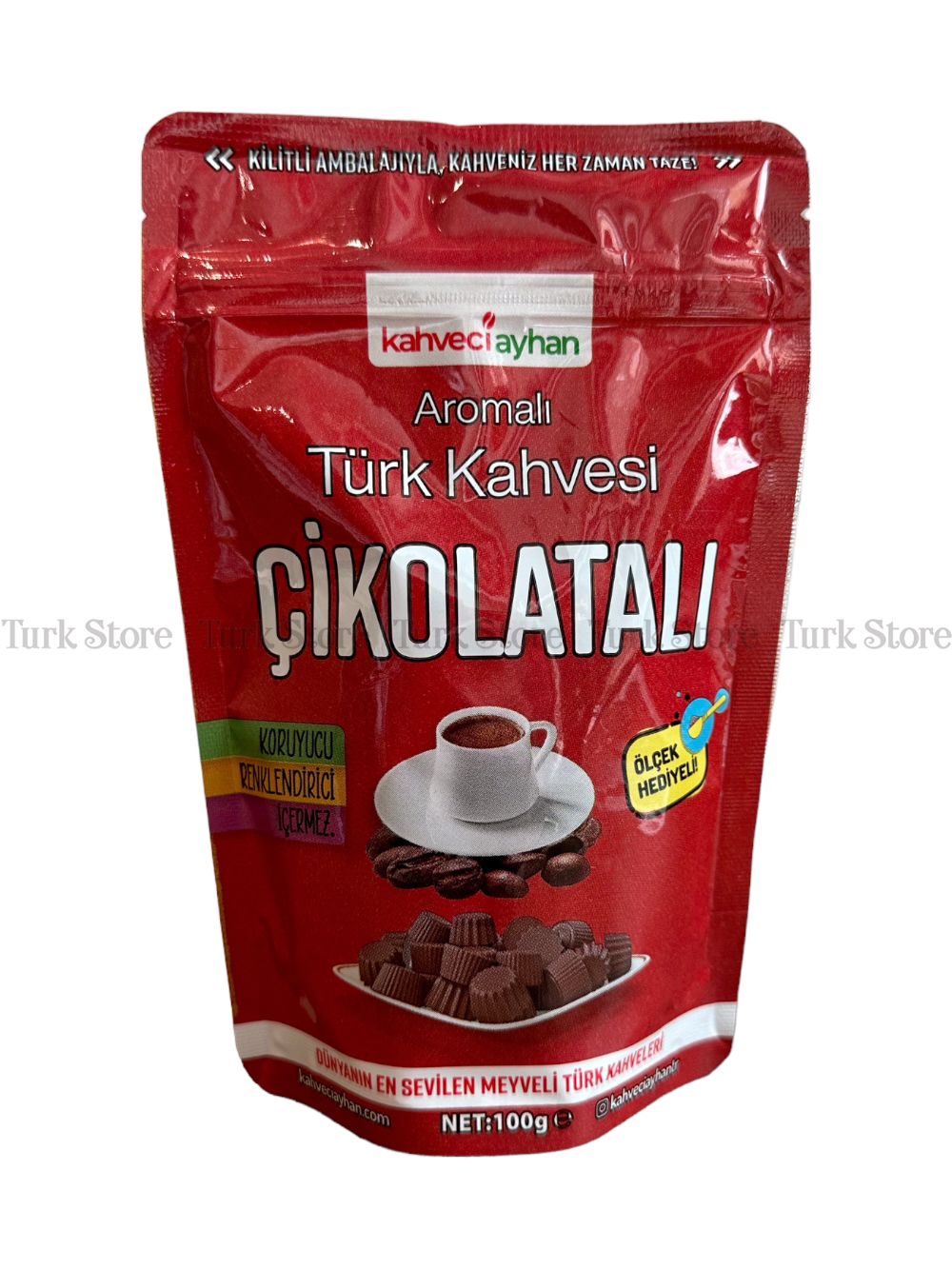 Кофе со вкусом шоколада Ayhan 100 гр - купить по выгодной цене | TurkStore