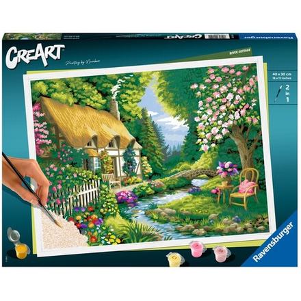 Ravensburger - CreArt Книга для рисования Речной дом 201549 / артикул   201549  / GTIN 4005556201549