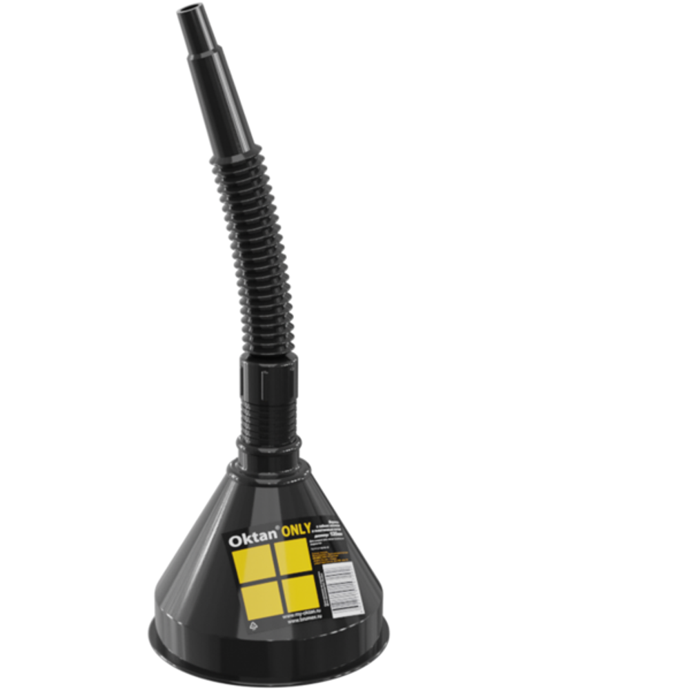 Воронка ГСМ Oktan ONLY, 135 мм с пластиковым ситом