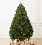 Елка с гирляндой «Grand Majesty» (Литая+пвх) 270 см / 2,7 м