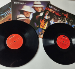 Винтажная виниловая пластинка LP АББА ABBA The Singles (The First Ten Years) (Germany 1982) Dancing Queen