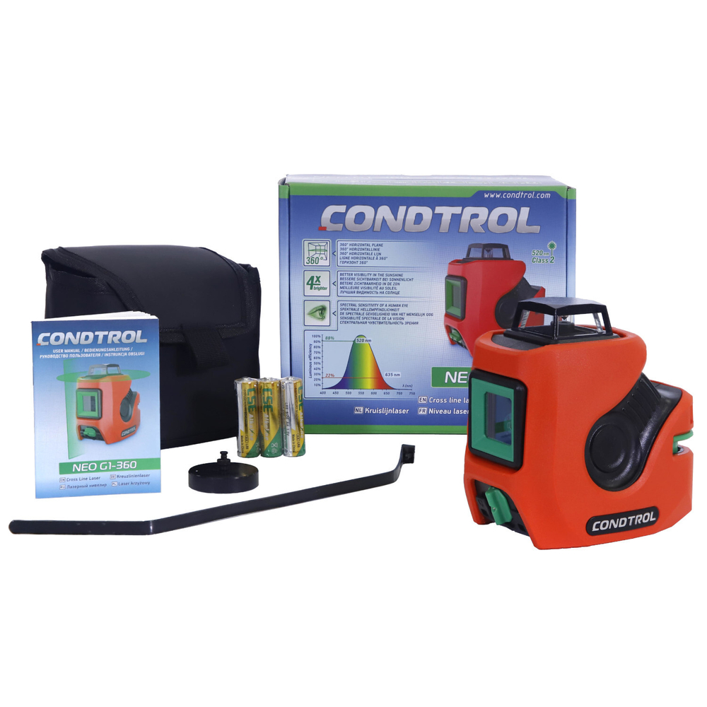 Лазерный уровень CONDTROL NEO G1-360 1-2-156.