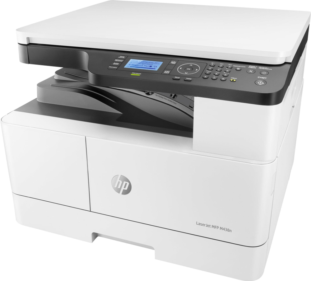 МФУ лазерное HP LaserJet Pro M438n A3 Net белый/черный (8AF43A)