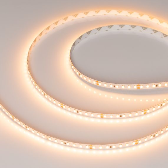 Светодиодная лента UL-A140-8mm 24V Warm2400 (5 W/m, IP20, 5m) Arlight 053452