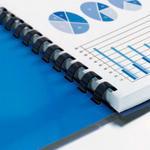 Пружина для переплета пластиковая "BRAUBERG", 8 мм, 100 шт/упак , черная