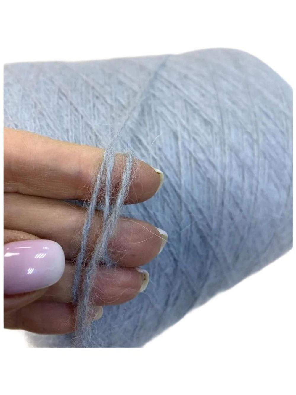 Пряжа на бобине (Италия) 80% ангора 20% п/а 100г-450м 145 г