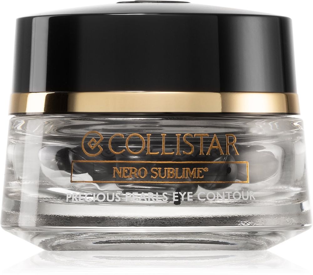 Collistar Nero Sublime® Precious Pearls Eye Contour укрепляющая сыворотка для глаз в капсулах