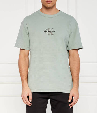 Футболка CITY GRID CALVIN KLEIN JEANS - мятный(J30J325645)