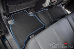 Коврики EVA в салон Toyota Land Cruiser Prado 150 2009 - 2013 Черный