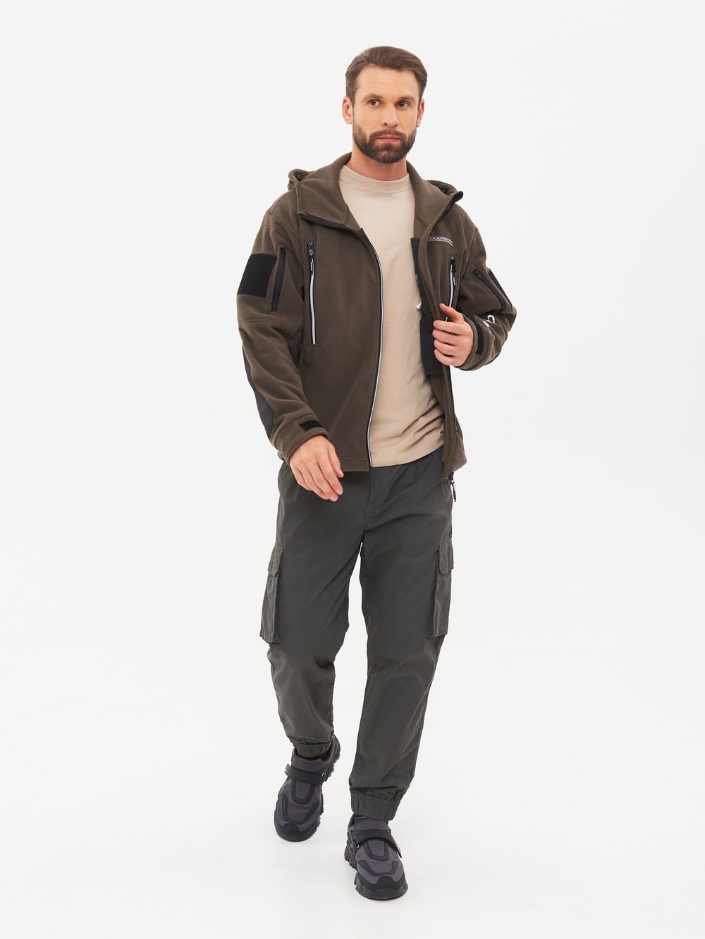 Куртка демисезонная Камелот ткань Polarfleece цвет Хаки