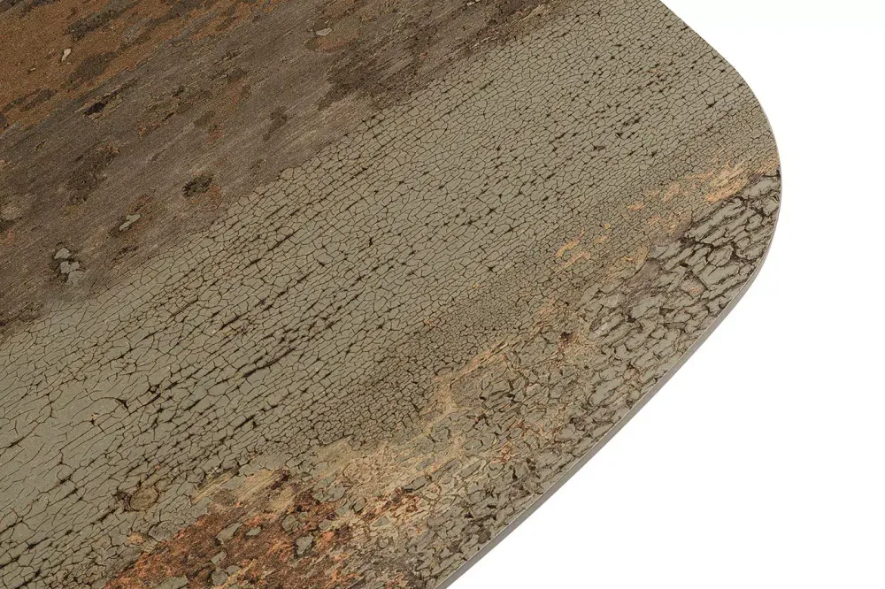 "Верона" журнальный столик из HPL 70х50, H40, каркас черный муар, цвет столешницы "винтаж"