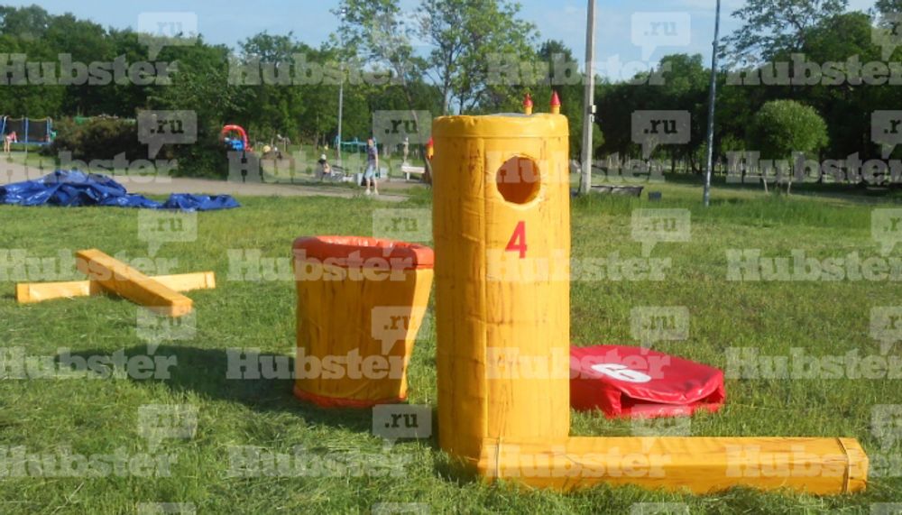 Аттракцион Русский кегельбан, на 10 чел.