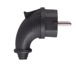 Вилка угловая с/з, каучук IP44 16А 250В Вихрь