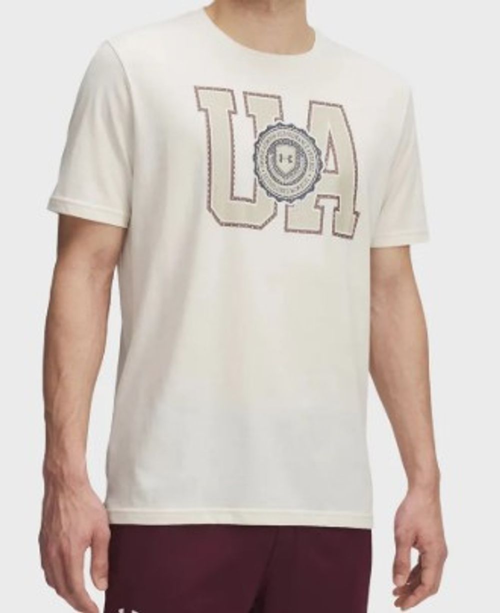 Футболка UNDER ARMOUR UA COLLEGE CREST LOGO SS