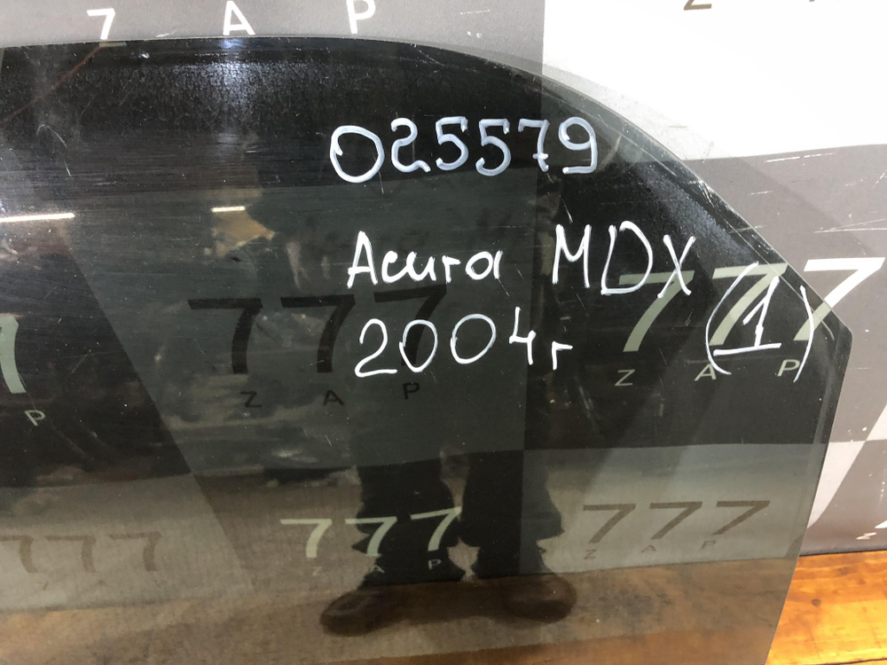 Стекло двери задней левой Acura MDX 1 00-06 Б/У Оригинал 73450S3VA00