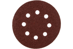 Круг шлифовальный СТАНДАРТ (5 шт; 125 мм; 8 отв; Р60) Зубр 35350-125-060