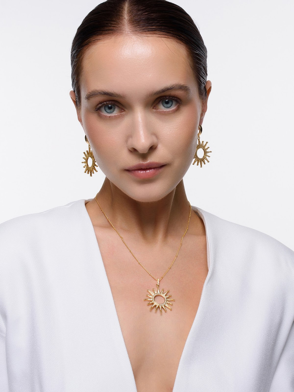 Колье "Sun" Gold