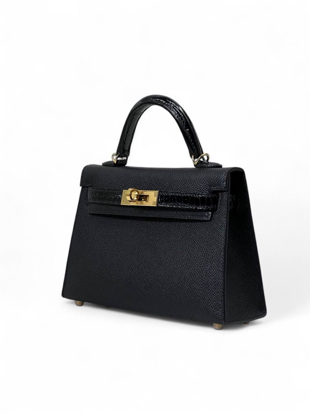 Сумка Hermes из кожи крокодила 20 см