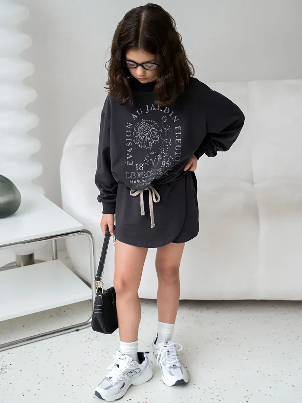 Костюм детский с юбкой-шорты