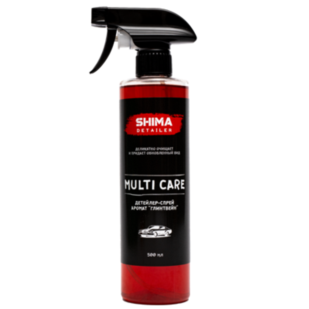 SHIMA DETAILER &quot;MULTI CARE&quot; детейлинг  спрей 500 мл.(КОРИЧНЕВЫЙ) ГЛИНТВЕЙН