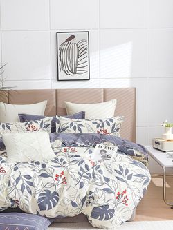 Простынь сатин Milky Garden "Лонгмур" 150x215 см