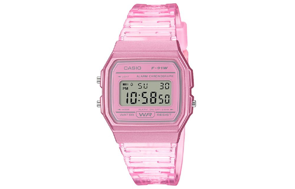 CASIO Women"s YOUTH Pink Watch F-91WS-4JH