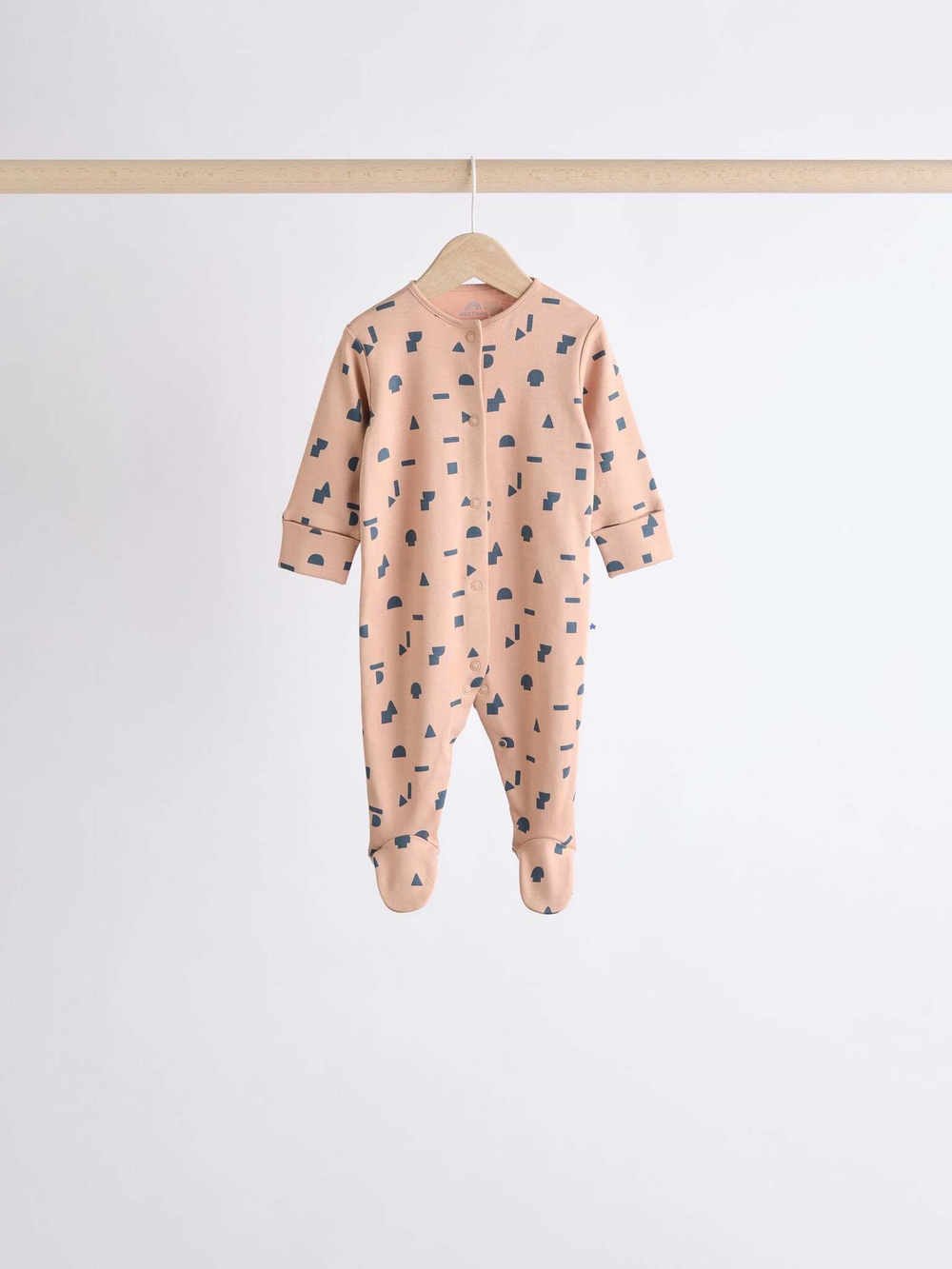 Комбинезон / Cлип для малышей Next K79-515, 7 шт., Голубой, Бежевый