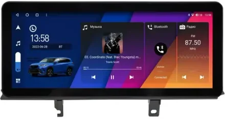Магнитола для BMW 3-серия F30 2011-2020 - Canbox H-Line 3013 монитор 12.3" QLED в стиле Audi на Android 10, ТОП-процессор, CarPlay, 4G SIM-слот