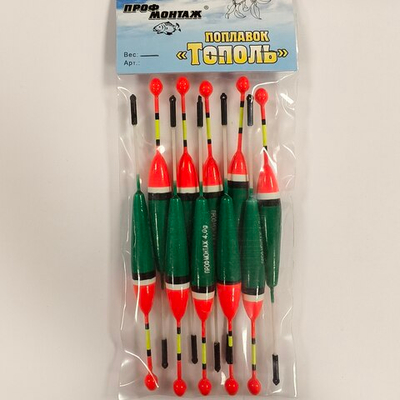 Набор поплавков ТОПОЛЬ 4g №320