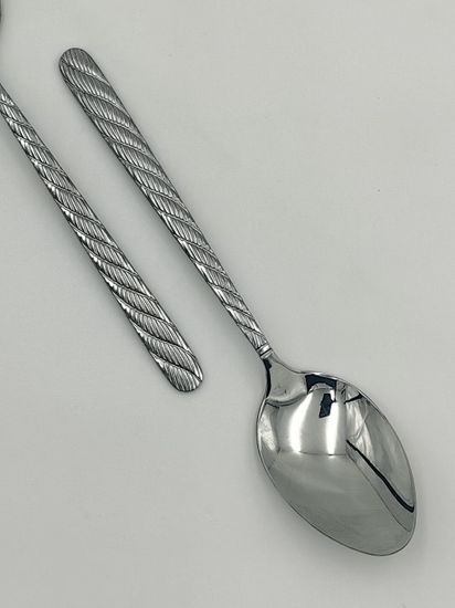 Набор столовых ложек 6 шт. из нержавеющей стали "Косичка"