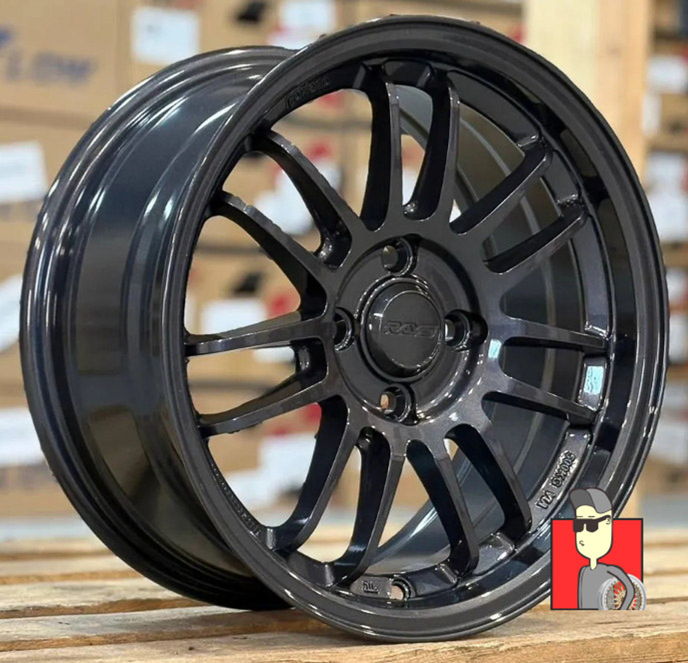 Комплект дисков Rays Volk Racing E30 15x7 et35 4x100