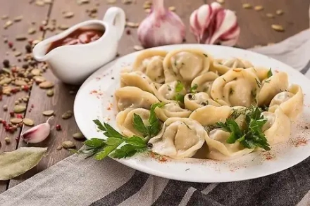 Пельмени "САВОС" (0,9 кг), 10 шт в уп.