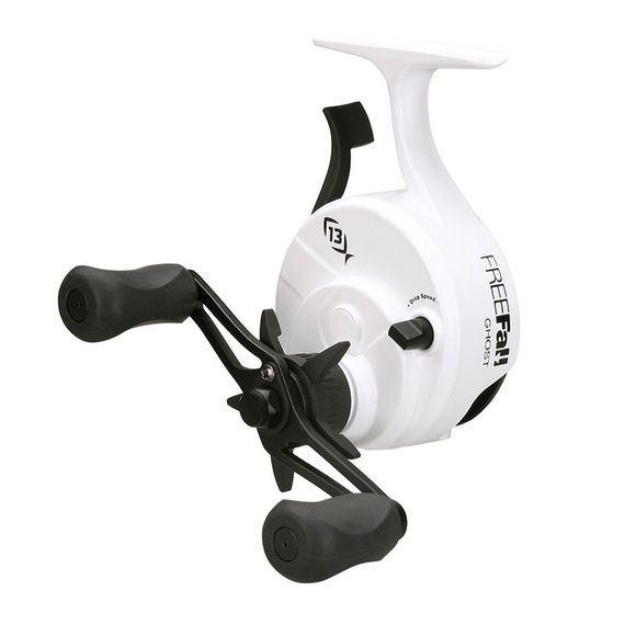Катушка 13 FISHING Black Betty FreeFall Ghost Ice Reel - 2.5:1 Gear Ratio w/ NEW Line Window- Left