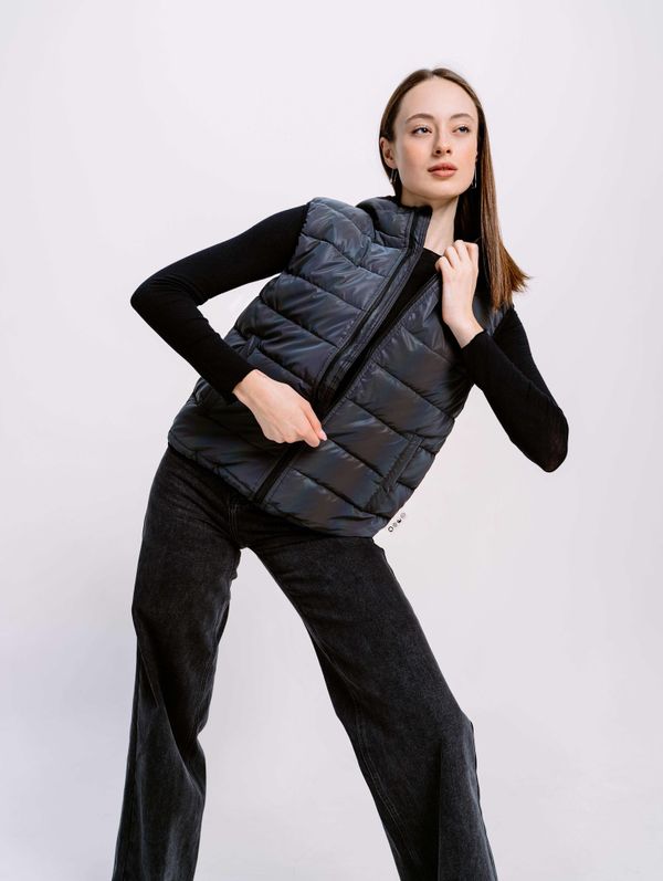 Жилет Rainbow Светоотражающий Черный Унисекс - фото 12