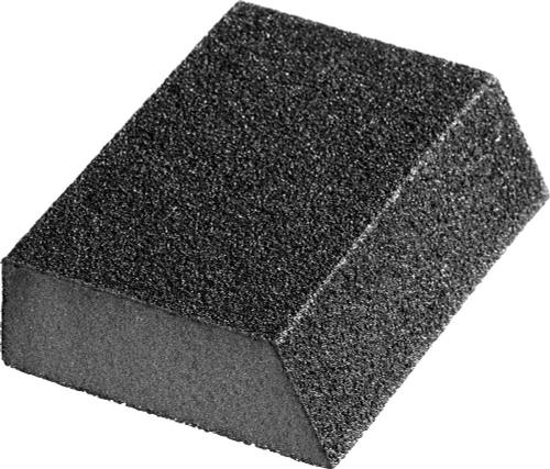 STAYER P320, 100 x 68 x 42 x 26 мм, водостойкая, четырехсторонняя угловая шлифовальная губка (3561-320)
