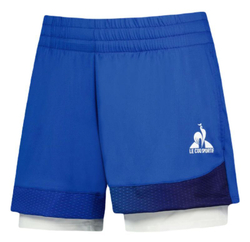 Женские теннисные шорты Le Coq Sportif Tennis Pro Short 24 N°2 - Blue