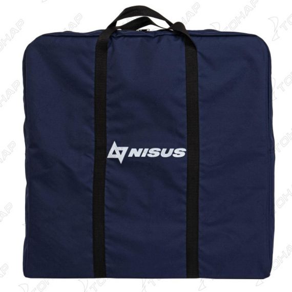 Набор мебели NISUS (АЛЮМИНИЙ), стол + 4 табурета (21407+21124) N-FS-21407+21124A  (пр-во ГК Тонар)