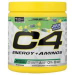 C4 / Cellucor, C4® Energy + Aminos, зеленое яблоко, 243 г (8,6 унции)