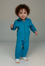 1052 Костюм детский флисовый петроль (64-122/128)